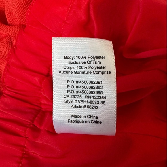 Babaton Red Ruffle Jumpsuit - Picture 7 of 8